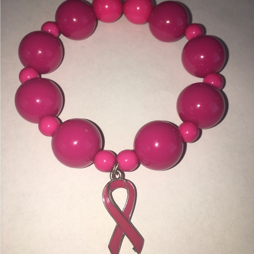 Breast cancer awareness bracelet